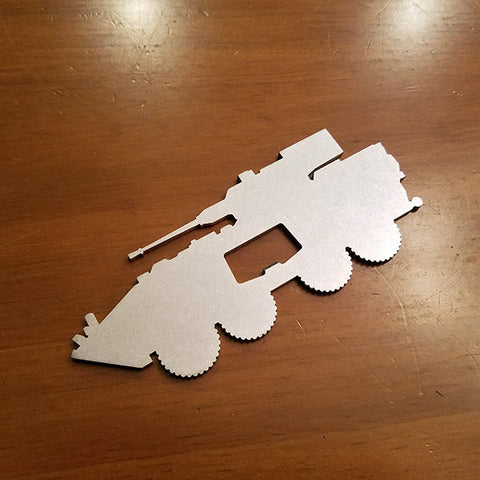 LAV-25 Light Attack Vehicle Bottle Opener - PLANEFORM