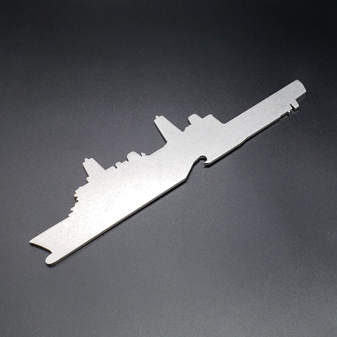 San Antonio Class LPD Amphibious Platform Dock Ship Bottle Opener - PLANEFORM