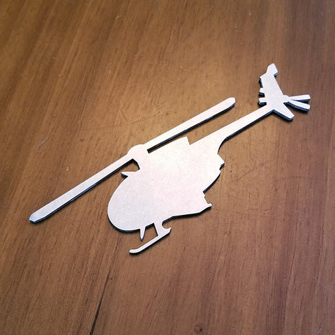 MD530F Helicopter Bottle Opener - PLANEFORM
